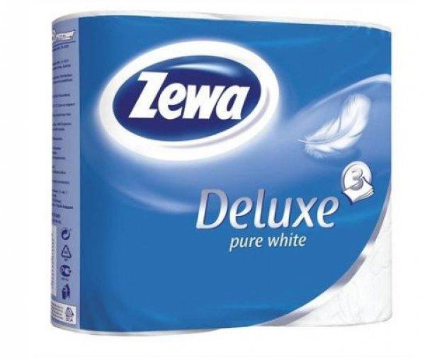 Zewa Deluxe Toalettpapír 3r. Feher 4tek