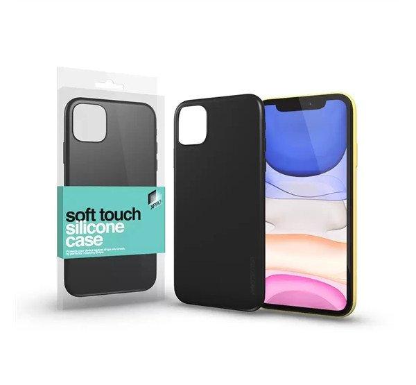 Xprotector Soft Touch szilikon tok, Apple iPhone 14, fekete