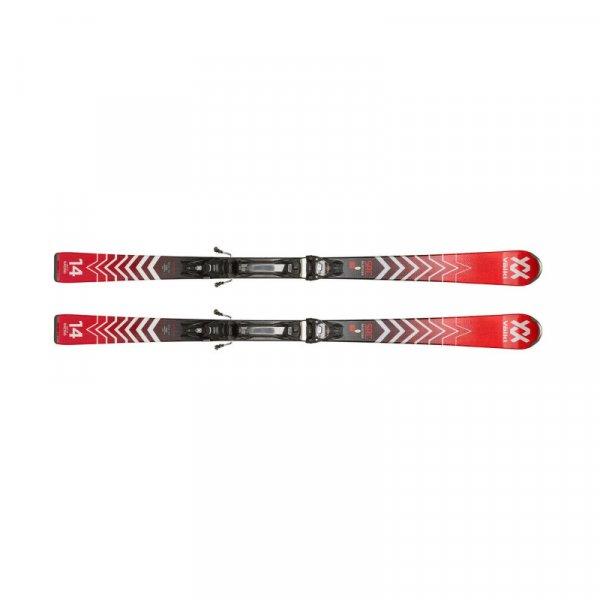VOLKL-RACETIGER SRC RED/BLK+VMOT12 GW BLK/RED Piros 173 cm 22/23