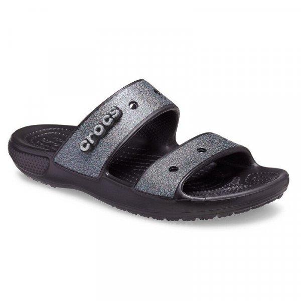 CROCS-Classic Croc Glitter II Sandal black