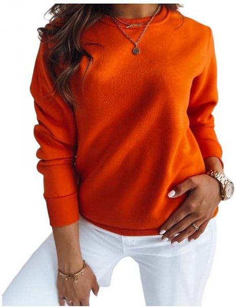 Narancssárga kapucnis pulóver divat ii