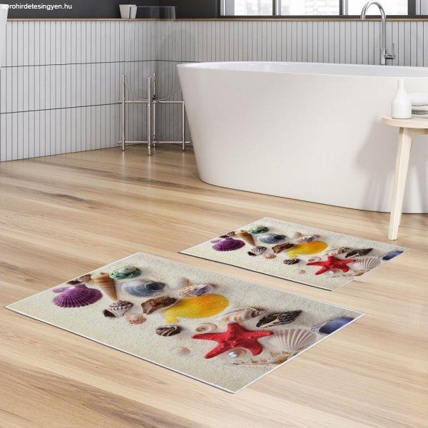 Kt413 Fürdőszoba szőnyeg szett (2 darab) Multicolor