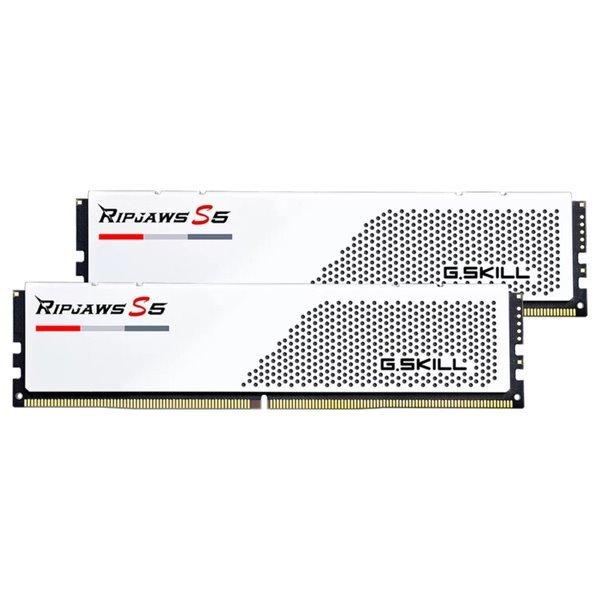 G.SKILL 32GB kit DDR5 5600 CL30 Ripjaws S5 fehér