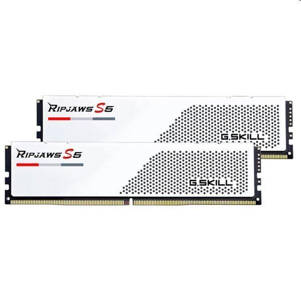 G.SKILL 64GB kit DDR5 5600 CL28 Ripjaws S5 fehér
