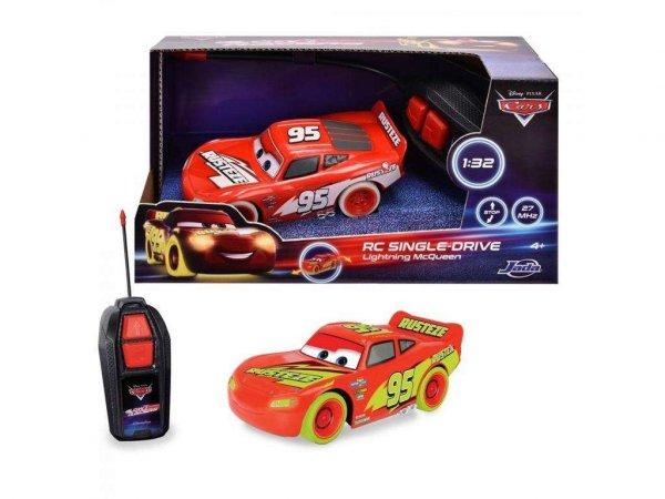 Verdák Glow Racers Villám McQueen távirányítós autó 1/32 - Simba Toys