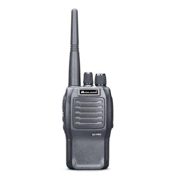 Midland G11 Pro professzionális kézi PMR adóvevő rádió