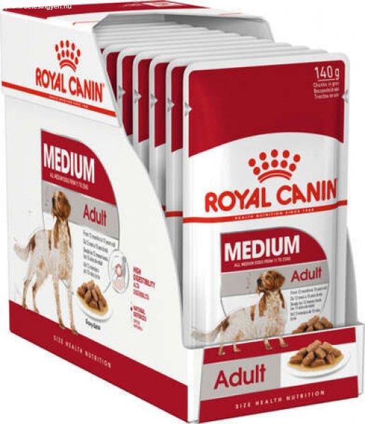 Royal Canin Medium Adult - Nedves táp közepes testű felnőtt kutya részére
(40 x 140 g) 5.6 kg