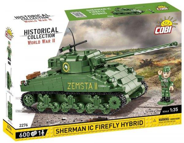 Cobi Sherman IC Firefly Hybrid tank 600 darabos építő készlet
