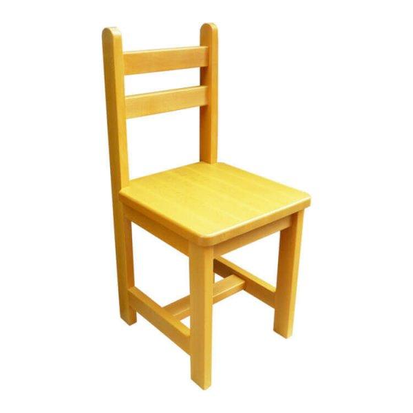 Óvodai szék (sárga)
