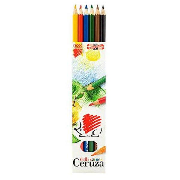 Ico színes ceruza (6 db-os)