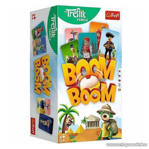 Trefl Boom Boom - Treflik's Family ügyességi és logikai társasjáték