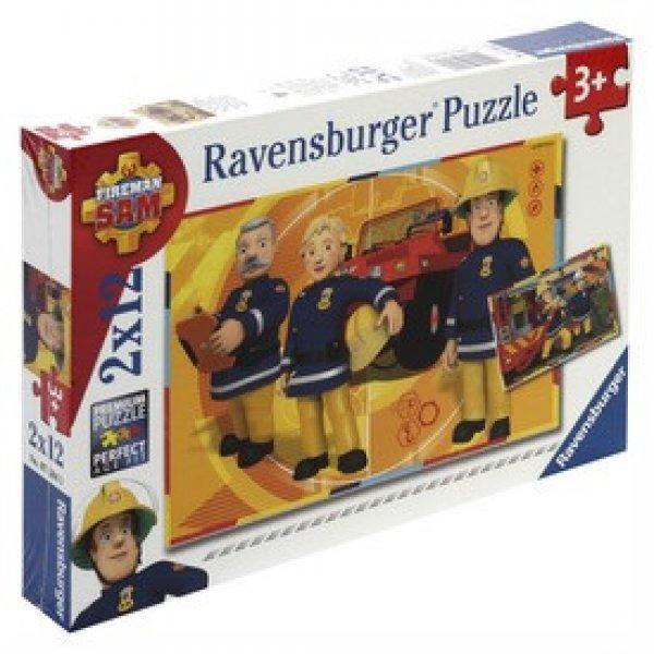 Ravensburger Sam a tűzoltó 2 x 12 darabos puzzle