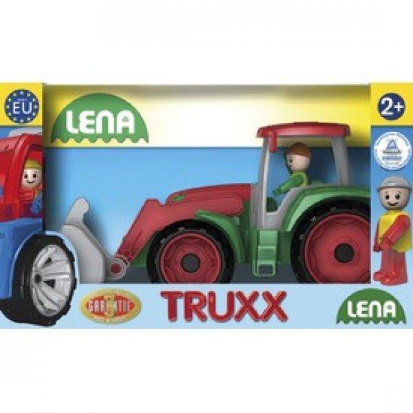 LENA: Műanyag traktor - 37 cm