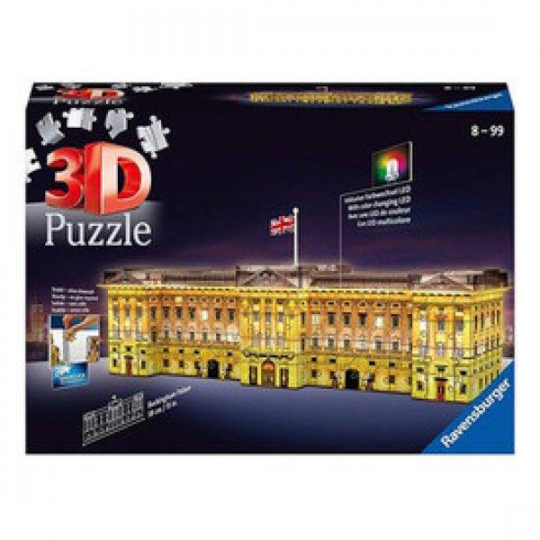 Ravensburger Buckingham palota fénnyel 216 darabos 3D puzzle