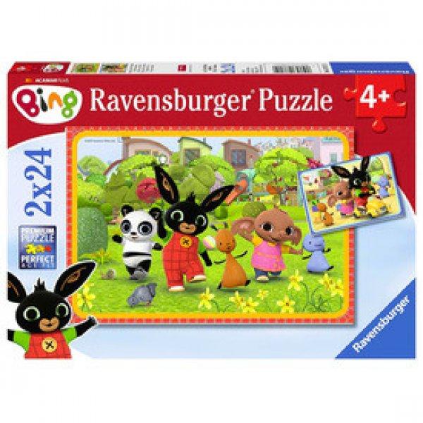 Ravensburger Puzzle 2x24 db - Bing és barátai