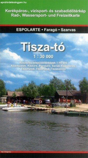 Könyv, Tisza-tó turistatérkép