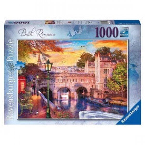 Puzzle 1000 db - Romantikus séta Bathban