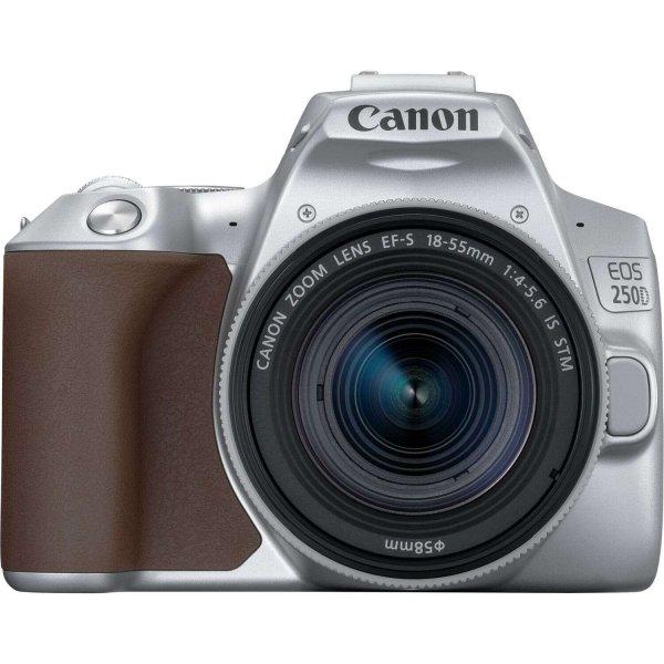 Canon EOS 250D Digitális fényképezőgép + 18-55 mm f/4-5.6 IS STM KIT -
Ezüst