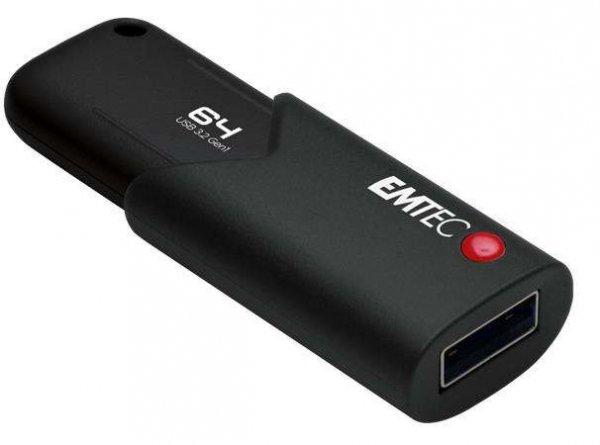 EMTEC Pendrive, 64GB, USB 3.2, titkosított, EMTEC 