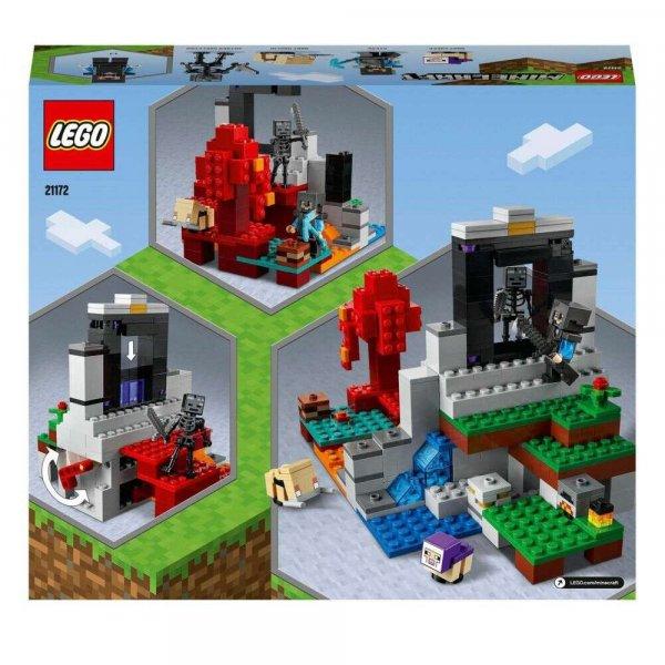 LEGO® (21172) Minecraft® - A romos portál