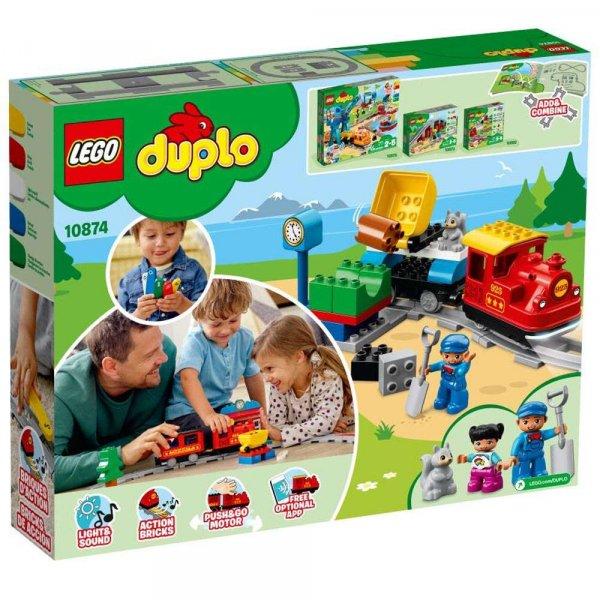 LEGO® Duplo építőkészlet, Gőzmozdony, 59 részes