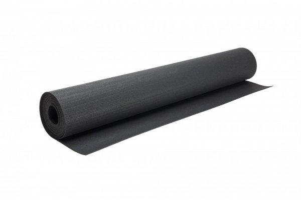 ReFlex fitness gumilemez (B) 1 x 5 m tekercs, fekete 6 mm