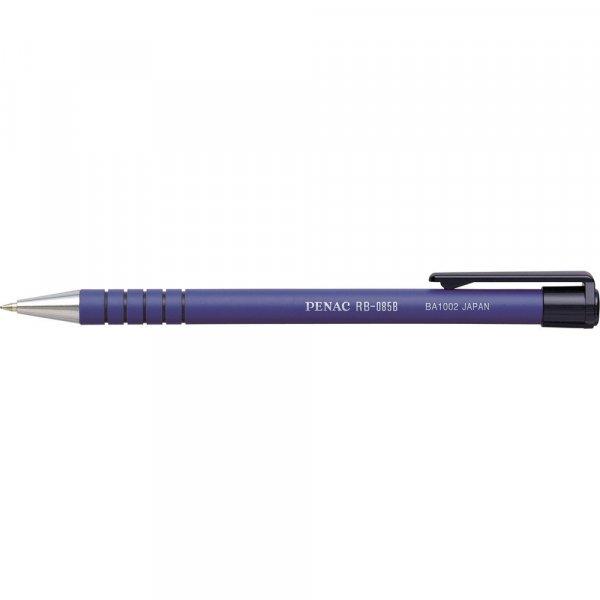 Golyóstoll 0,7mm, kék test, Penac RB085B, írásszín kék