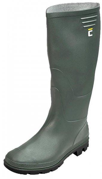 Csizma boots Ginocchio, oliva zöld 37, PVC, kerti