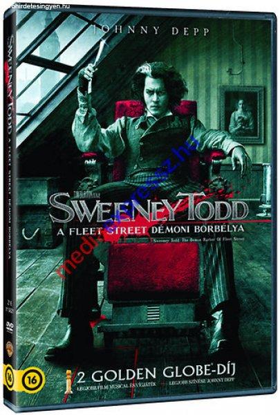 Sweeney Todd A Fleet Street Démoni Borbélya DVD 