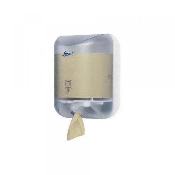 Adagoló toalettpapírhoz műanyag áttetsző kék/fehér L-One Mini
Lucart_892288I