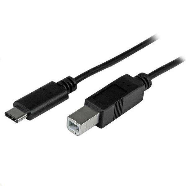 StarTech.com USB C -> USB B kábel fekete (USB2CB1M)