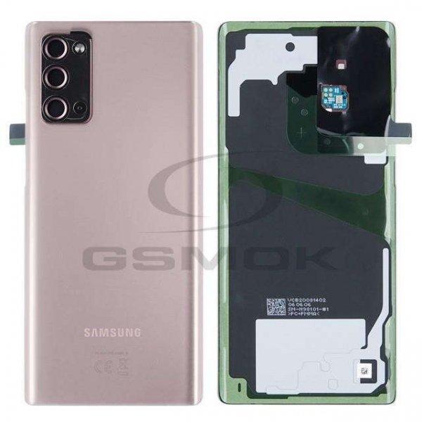 Akumulátor fedél SAMSUNG N981 Galaxy Note 20 BROWN GH82-23299B Eredeti
szervízcsomag