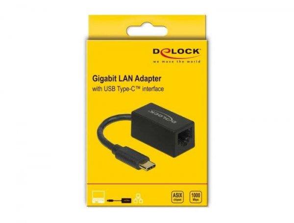 DeLock SuperSpeed USB (USB 3.2 Gen 1) w/ USB Type-C Apa > Gigabit LAN
10/100/1000 Mbps compact Adatper Fekete 66043