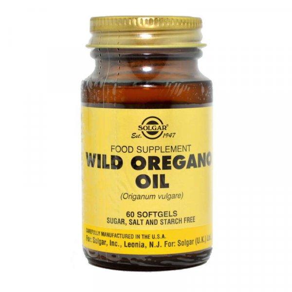 Étrend-kiegészítő Wild Oregano Oil, 60 lágyzselatin