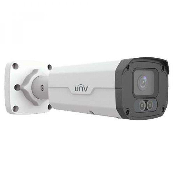 IP kamera 4 MP, fehér fény 30 m, objektív 4,0 mm, riasztó, IP67, IK10, PoE -
UNV - IPC2224SE-DF40K-WL-I0