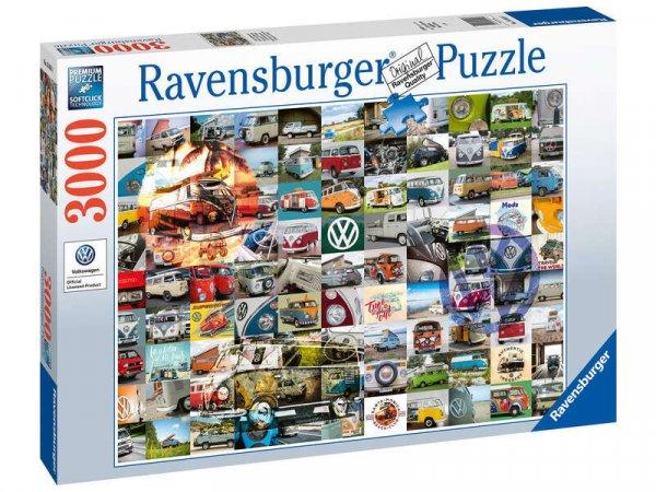 Ravensburger VW Bully pillanatok Puzzle 3000db