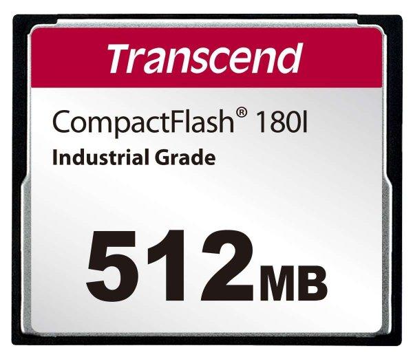 Transcend CF180I 0,512 GB CompactFlash MLC memóriakártya