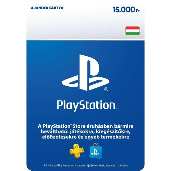 PlayStation Network 15000Ft-os Feltöltő kártya
