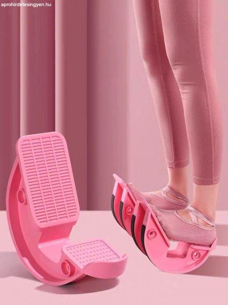 Láb nyújtó pedál fitness kellék Rózsaszín
