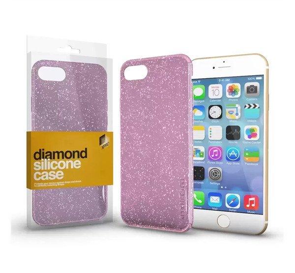 Xprotector Szilikon tok Diamond Samsung Galaxy A34 5G, rózsaszín