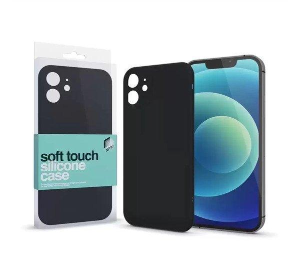 Xprotector Soft Touch szilikon tok Slim Apple iPhone 15 Plus, fekete