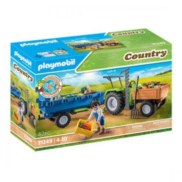 Playmobil: Traktor utánfutóval