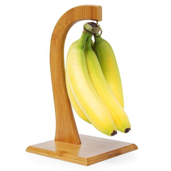 2in1 banán érlelő és frissen tartó kampó
bambuszból és fémből - 28,5x16x16 cm (BBKM)