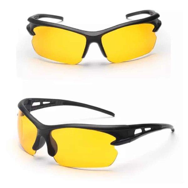 2 db sofőr szemüveg sárga lencsével a biztonságos
vezetéshez - nappal szemben, éjszaka és hóesésben is
megbízható (BBV)