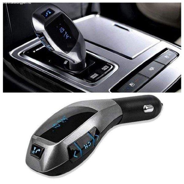 X6 Bluetooth FM transzmitter távirányítóval -
zenehallgatáshoz és vezetés közbeni telefonáláshoz
(BBL)