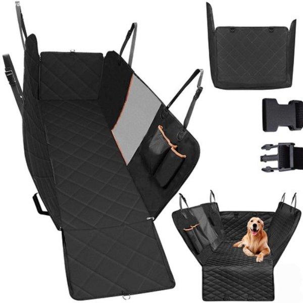 Univerzális, csúszásmentes, vízálló
védőhuzat kutyáknak autósülésekre - 140 x 209 cm,
fekete színű (BB-5403)