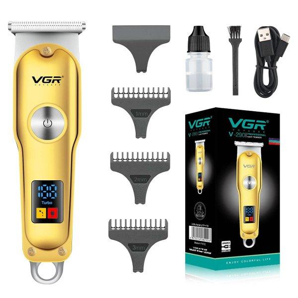 VGR V-290 Professzionális haj- és szakállvágó 3
cserélhető fejjel (BBV)