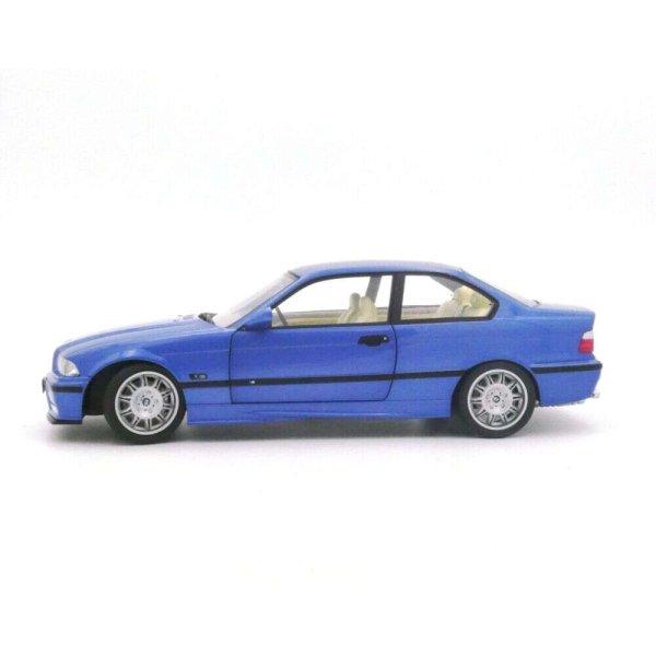 BMW E36 M3 Coupé kék 1:18