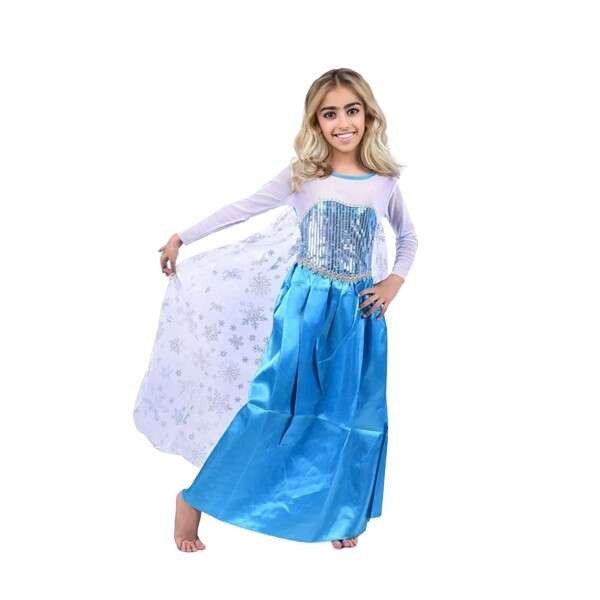 Elsa hercegnő Fagyasztott karneváli ruha, IdeallStore®, 5-7 év, kék,
Halloween
