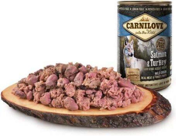 CarniLove Adult Salmon & Turkey konzerv (24 x 400 g) 9.6 kg